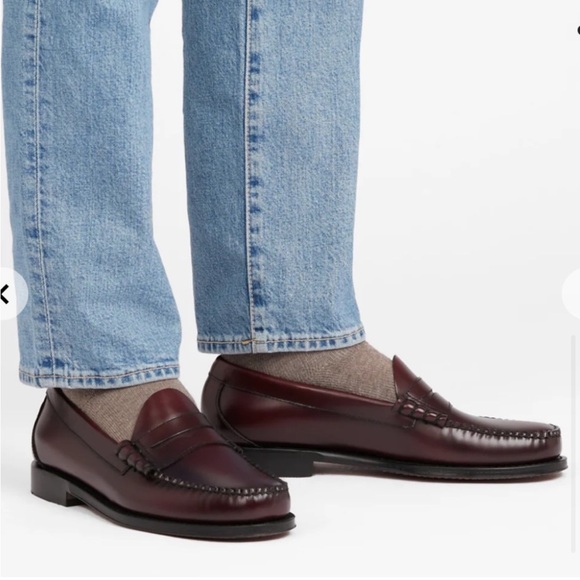 G.H. Bass & Co. Shoes - G.H. Bass Weejuns Burgundy Loafers for Women